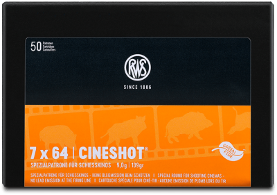 RWS Kugelpatrone 7x64, Cineshot 139gr/9g_1