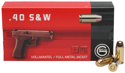 Geco FFW-Patrone .40 S&W FMJ FlatNose, 180gr/11.7g_1