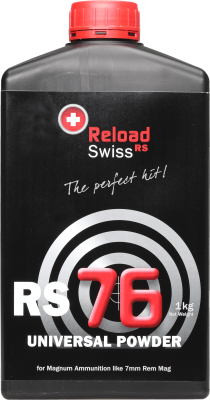 Reload Swiss Pulver RS76, Dose à 1kg_1