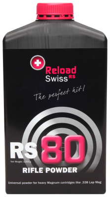 Reload Swiss Pulver RS80, Dose à 1kg_1