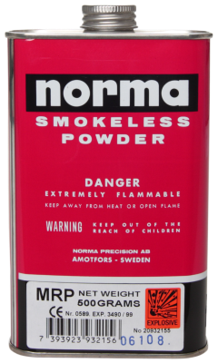 Norma Pulver MRP, Dose à 500g_1