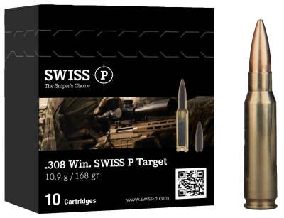 Swiss P Kugelpatrone .308Win Target 168gr_1