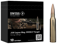 Swiss P Kugelpatrone .338LapMag Target 250gr