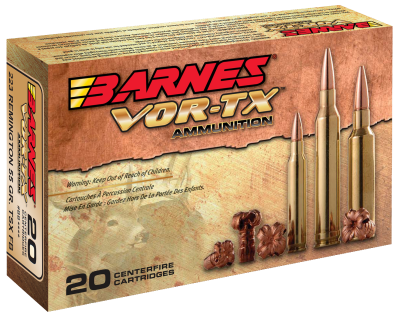 Barnes Kugelpatrone .223Rem, TSX FB 55gr _1