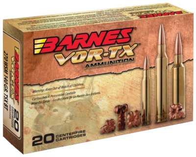 Barnes Kugelpatrone .270WSM, TSX BT 140gr_1