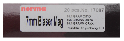 Norma Kugelpatrone 7mmBlaser Mag, Oryx 156gr_1