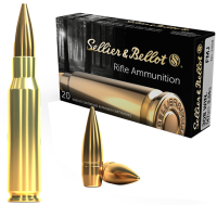 Sellier&Bellot Kugelpatrone .308Win, FMJ 147gr