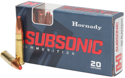 Hornady Kugelpatrone .300AAC Blkout, SUB-X 190gr_1