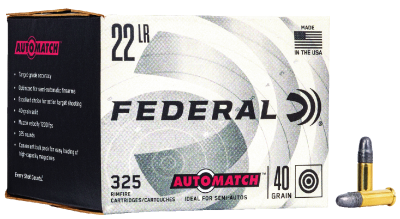 Federal Rimfire .22lr, 40gr Automatch Champion _1