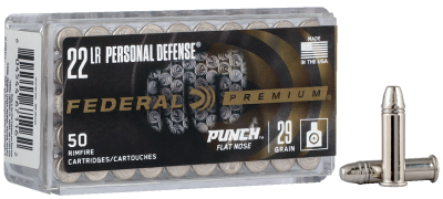 Federal KK-Patrone .22lr., Punch Personal Defense_1