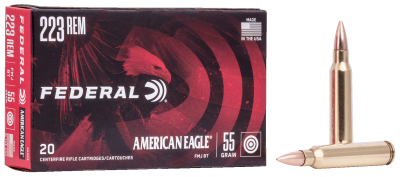 Federal cartridge .223Rem., FMJ BT 55gr _1