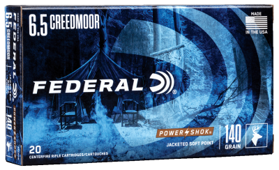 Federal Kugelpatrone 6.5Creedmoor, Power-Shok SP_1