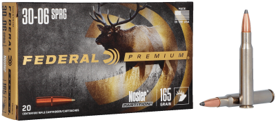 Federal cartridges .30-06., 165gr, Nosler _1