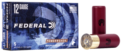 Federal FLG-Patrone 12/70, "Power-Shok" Rifled _1