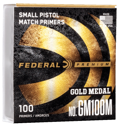 Federal primers Small Pistol GM100M_1