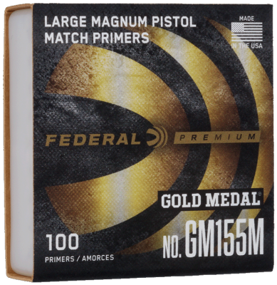 Federal amorces Large Magnum Pistol GM155M_1