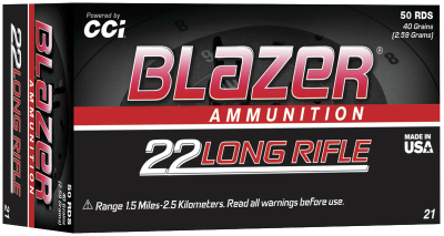 Blazer KK-Patrone .22lr, LRN 40gr_1