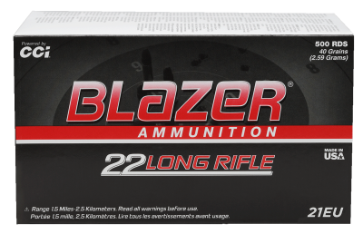 Blazer Rimfire .22lr, LRN 40gr_1