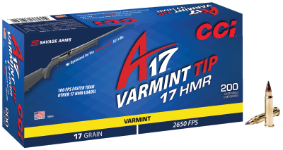 CCI 949CC Rimfire .17HMR, Varmint 17gr, Tip A17_1