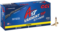 CCI 949CC Cartouches .17HMR, Varmint 17gr, Tip A17