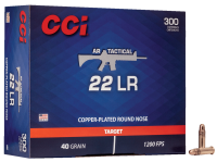 CCI 956 Cartouche .22lr, AR Tactical CP-RN 40gr