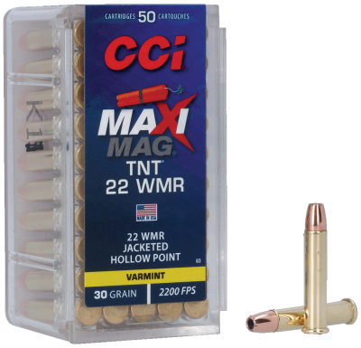 CCI 63 KK-Patrone .22WMR, MaxiMag TNT JHP 30gr_1