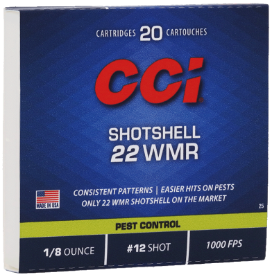 CCI KK-Patrone .22WMR, Shotshell No. 12, 52gr_1