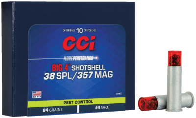 CCI 3714CC Shotshell .38/.357, No. 4, 84gr_1