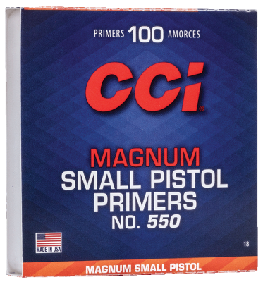 CCI Zündhütchen Small Pistol Magnum 550_1