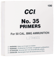 CCI primers 35 .50BMG