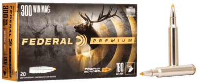 Federal cartridge .300WinMag, Trophy Bonded Tip_1