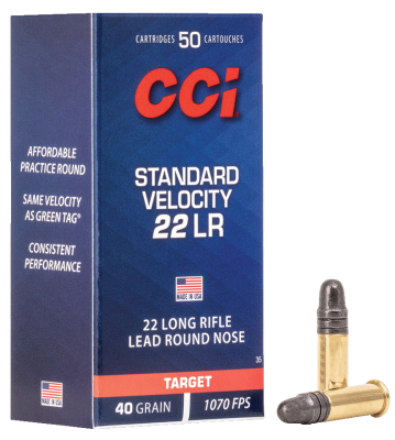 CCI 35 EU Cartouche .22lr, Standard Velocity 40gr_1