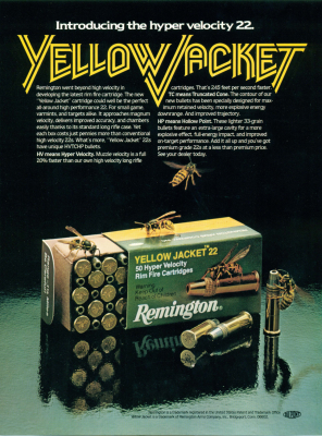 Yellow Jacket .22 LR, Hyper Velocity 33gr TCHP _2