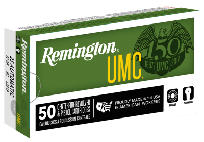 UMC cartouche 6.35mmBr, FMJ 50gr (.25ACP)_1