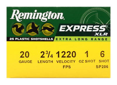 Wxpress LR 20GA 2.75IN 1OZ #6 (25 rds)_1