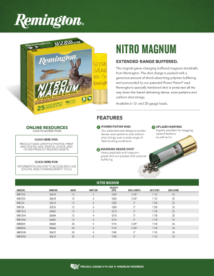 Nitro Mag 20GA 3IN 1.25OZ #4 (25 rds)_2