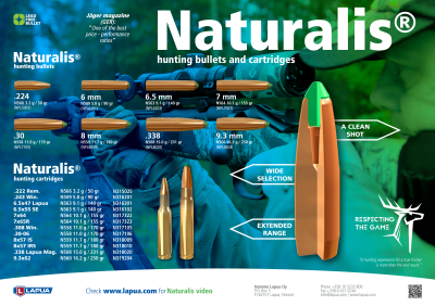 Lapua Projectile .224, Naturalis 50gr N566_1