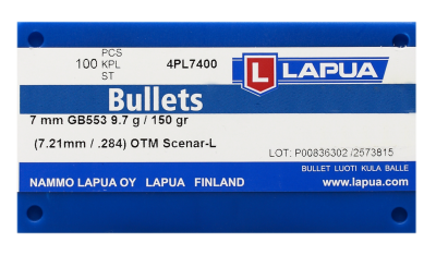 Lapua Projectile 7mm, Scenar-L OTM 150gr GB553_2