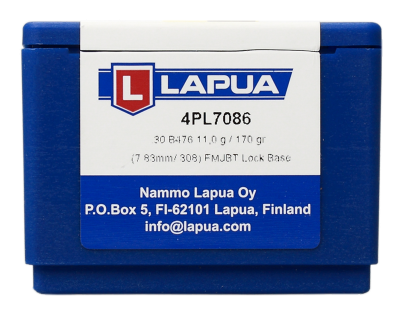 Lapua bullet 7.62mm, Lock Base FMJBT 170gr B476_3