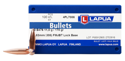 Lapua Geschosse .30, Lock Base FMJBT 170gr B476_4