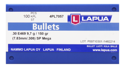 Lapua bullet 7.62mm, Mega SP 150gr E469_2