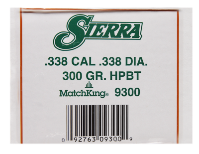 Sierra Geschosse .338, MatchKing 300gr_1