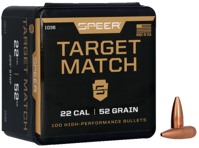 Speer bullets .224, Target Match 52gr (100)_1