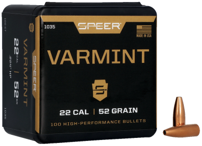 Speer bullets .224, Varmint HP 52gr (100)_1