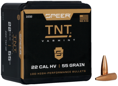 Speer balles .224, TNT 55gr (100)_1