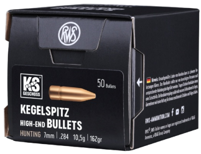 RWS Geschosse 7mm [.284], Kegelspitz 162gr/10,5g_1