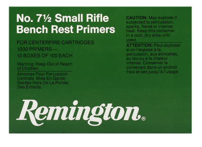 Remington Zündhütchen Small Rifle BR No. 7 1/2_1