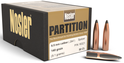 Nosler Geschosse 6.5mm, Partition Sp 140gr(50Pcs.)_1