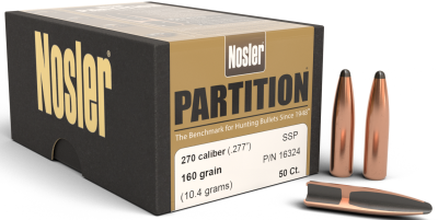 Nosler Geschosse .270, Partition SSp 160gr(50Pcs.)_1