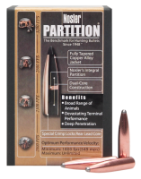 Nosler Projectile .270,Partition SSp 160gr(50Pcs.)